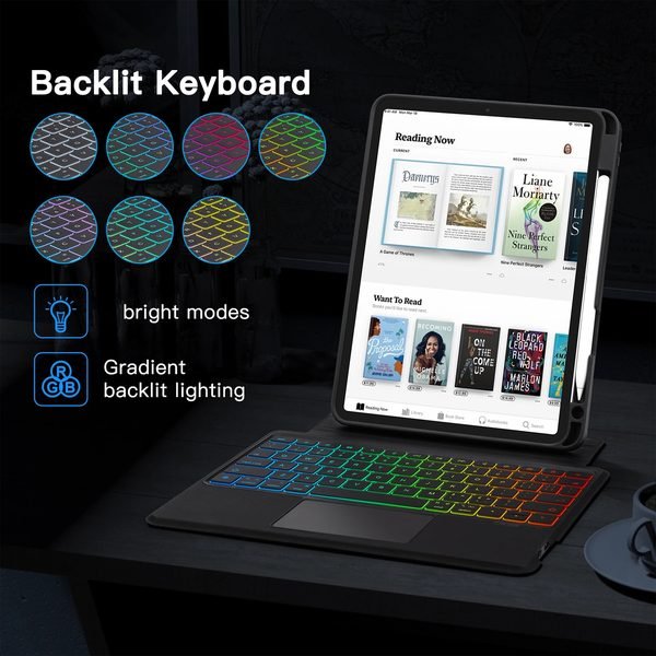 10.2" Wireless Keyboard - Black